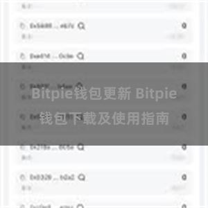 Bitpie钱包更新 Bitpie钱包下载及使用指南