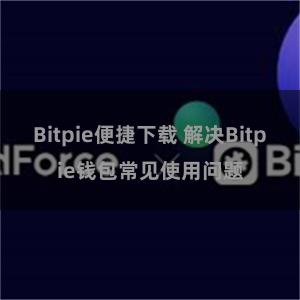 Bitpie便捷下载 解决Bitpie钱包常见使用问题