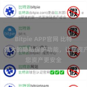 Bitpie APP官网 比特派钱包：强大的隐私保护功能，让您资产更安全