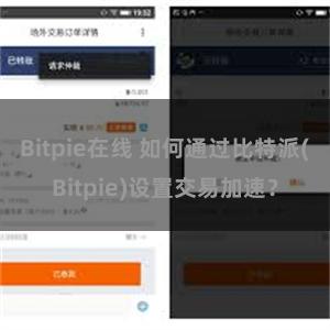 Bitpie在线 如何通过比特派(Bitpie)设置交易加速？